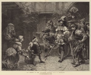 Een Emeute in de Zestiende Eeuw, in de Tentoonstelling van de Koninklijke Academie